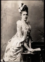 Portret van aartshertogin Marie Valerie van Oostenrijk (1868-1924)